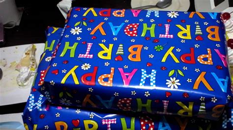 Hoping your birthday is a jolly good time. unboxing my birthday presents - YouTube
