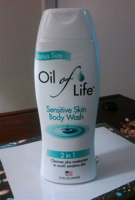 Oil Of Life 2 In 1 Moisturizing Body Wash 15 Oz Bottle Dry Skin