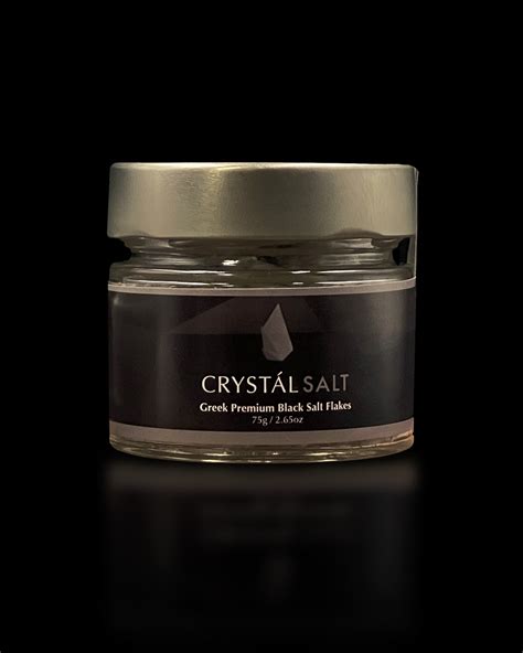 Crystál Salt Flakes Black Crystal Salt