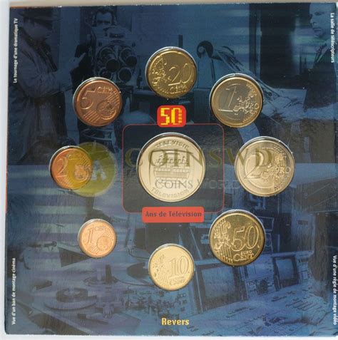 Belgium 8 Coins Set 2003 Television Bu 5167 1