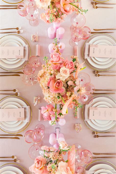 Think Pink | Pink wedding, Wedding decorations, Wedding table