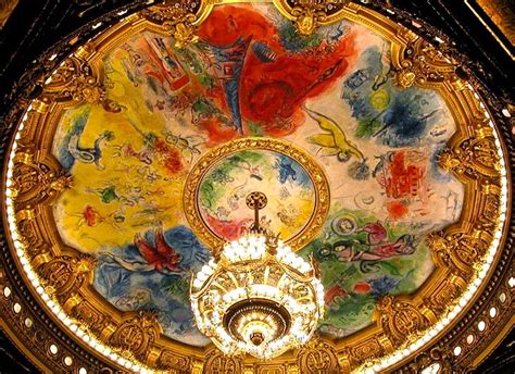 The ceiling of the paris opera house is a fixture in french cultural controversy for another reason aside from its incompetent electricians. The ceiling area that surrounds the chandelier of the ...