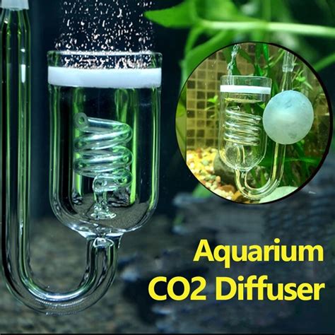 Aquarium Co Diffuser Glass Tank Bubble Atomizer Reactor Solenoid