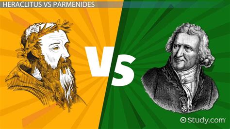 Heraclitus Vs Parmenides Video And Lesson Transcript