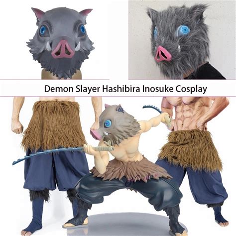 Demon Slayer Cosplay Kimetsu No Yaiba Hashibira Inosuke Cosplay Outfit