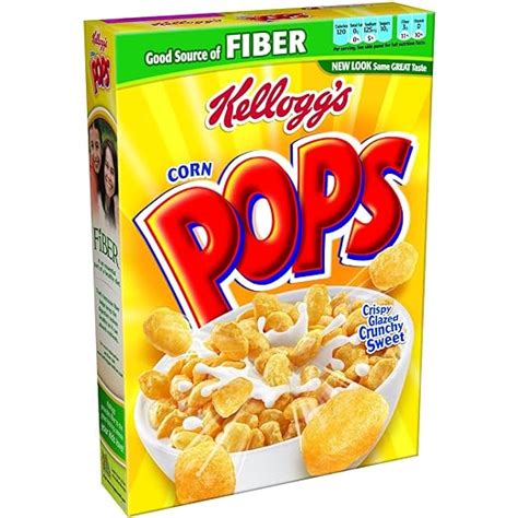 Kelloggs Corn Pops 1265 Oz Pack Of 3 Breakfast Cereals