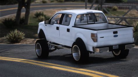 Squatted 2010 Ford F150 Pickup Truck Fivem Mods