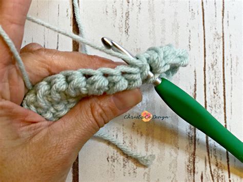 How To Crochet The Mini Bean Stitch Step By Step Crochet Videos