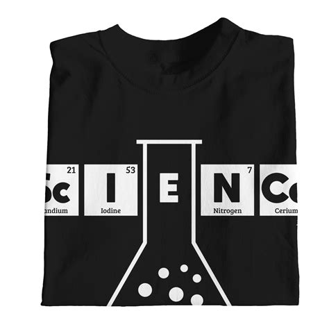 1tee Mens Science Flask Periodic Table T Shirt Ebay