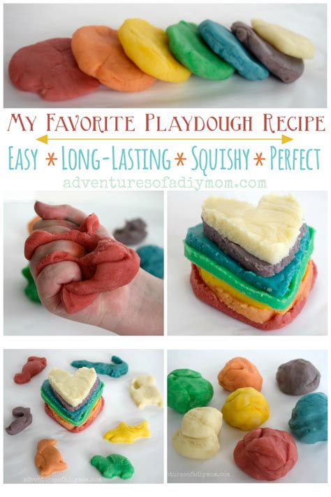 Best Homemade Playdough Recipe Adventures Of A Diy Mom