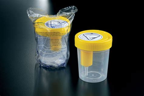 Urine Sample Container With Cap Vacuum 408702 408711 Deltalab