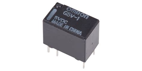 Omron 5v Dc Coil Non Latching Relay Spdt 1a Switching Current Pcb