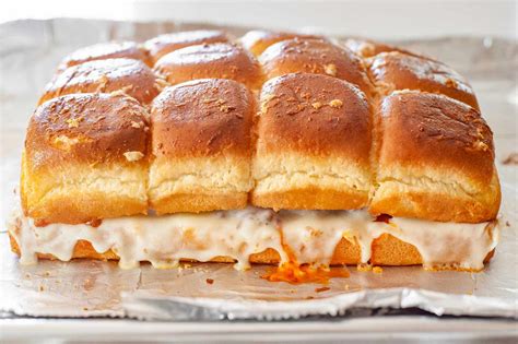 Hawaiian Roll Sliders With Meat Sauce And Parm Recipe
