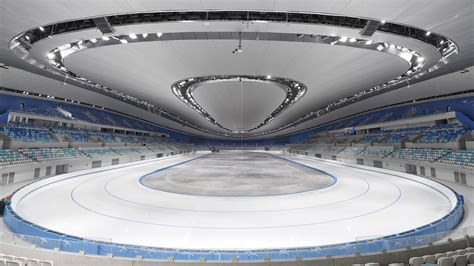 Ice Surface On Beijing 2022 Speed Skating Venue Finalized Cgtn