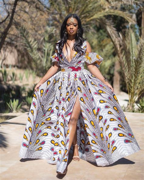 Trendsetting Tuesday Ankara Styles For The Slay Queen African Maxi Dresses African Prom