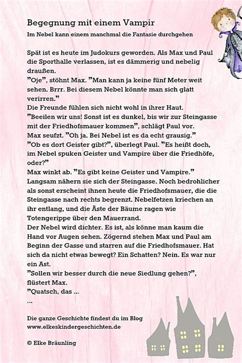 Es war schon dunkel, als sich ein kleines mädchen im winter von ihrer freundin auf den weg nach hause machte. Der Vampir im Nebel | Geschichten für kinder, Kindergeschichten und Abenteuergeschichten für kinder