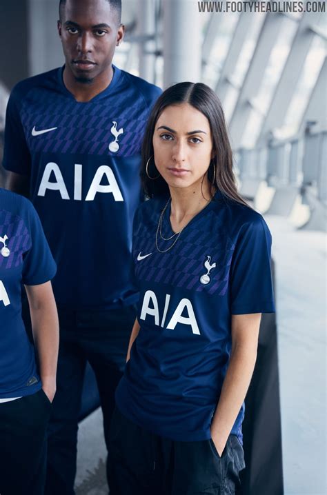 The away kit takes an adventurous approach by introducing a fresh shade of green and flashes of neon yellow and lava glow to create a vibrant change of colors for the new season. Tottenham Hotspur 19-20 Away Kit Revealed - Footy Headlines