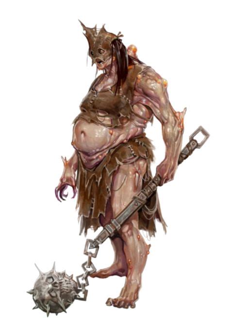 Female Ash Giant Cleric Mother Grim Moon Pathfinder Pfrpg Dnd D D