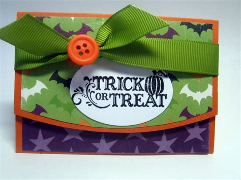 A wide variety of custom gift card holders options are available to you, such as material, style, and pattern type. stamping up north with laurie: Halloween Gift Card Holder
