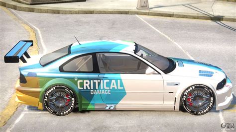 You can check it out and find the download link here. BMW M3 GTR PJ2 for GTA 4
