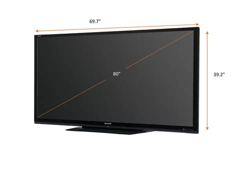 80 Inch Tv Dimensions The Best Viewing For A Large Tv Ledmond