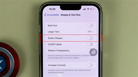 How To Enabledisable Button Shape On Iphone 13 Pro Max Ios 15 Youtube