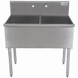 Commercial 2 Compartment Sink Images