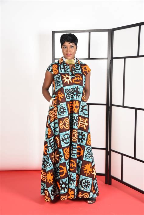 Vic Kaftan Maxi Dress Final Sale African Clothing Stores African Print Clothing African Print