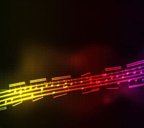 Rainbow Musical Note Music Is Life And Happiness