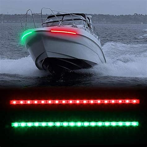 12 Strobe And Safety Lights Led Boat Bow Navigation Kits For Marine