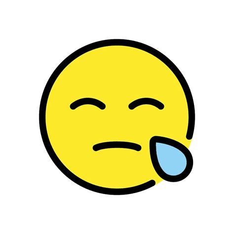 Sleepy Face Emoji Clipart Free Download Transparent Png Creazilla