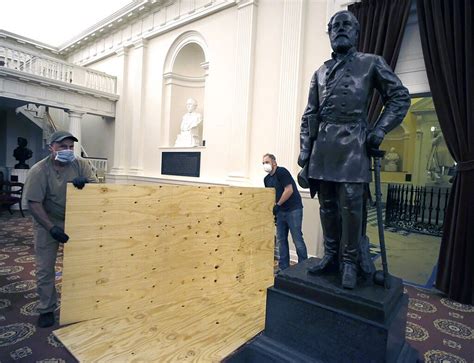 Virginia Removes Confederate Monuments From State Capitol The