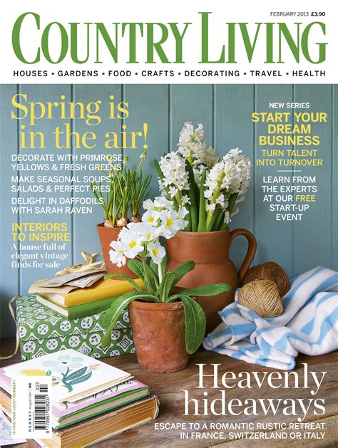 Country Living February 2013 Cover Country Living