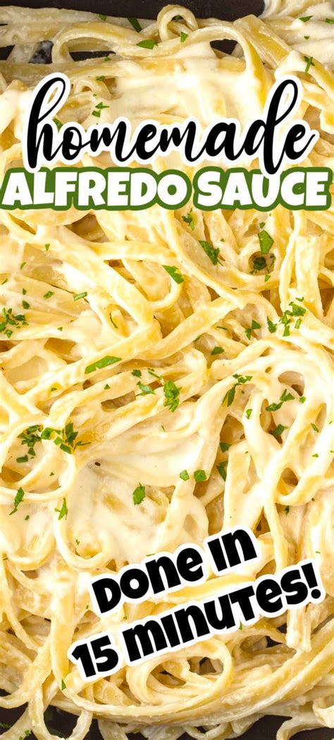 The Best Alfredo Sauce Cheesy Rich And Classic Enjoy A Divine