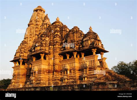 Lakshmana Temple Khajuraho India Stock Photo Alamy