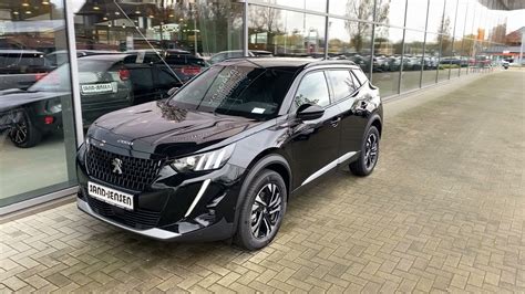 Peugeot 2008 Gt Eat8 Perla Nera Schwarz Metallic Autohaus Sand Jensen