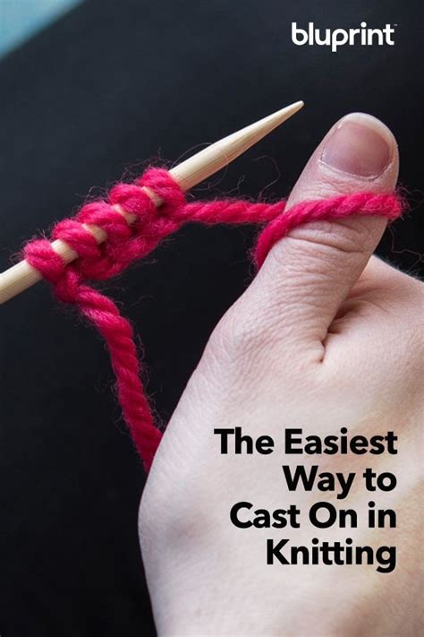 The Easiest Way To Cast On In Knitting If Youre A Newer Knitter