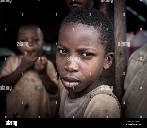 African Boy Portrait Stock Photo Alamy