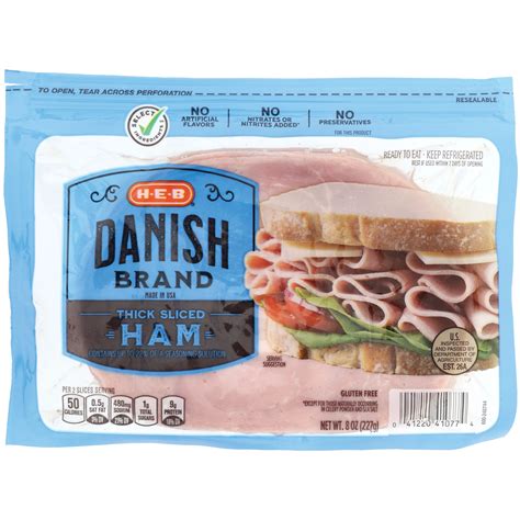 H E B Select Ingredients Danish Brand Ham Shop Meat At H E B