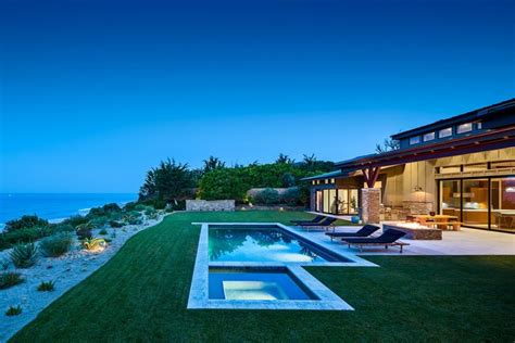 Ranch Estate Malibu Beach House Marisol Modern Malibu Beach House