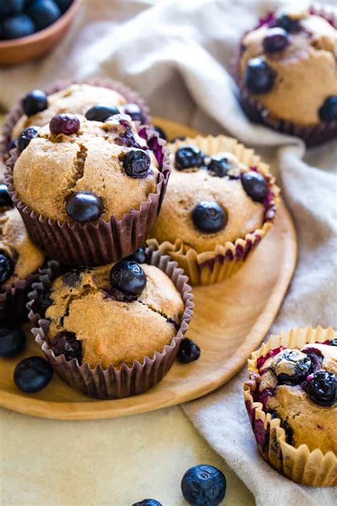 Hectic work schedule, stress, sitting for long hours and eating foods high on fat and drinking too food plays a very important role in bringing down cholesterol levels in our bodies. Low Fat Blueberry Muffins - The Seaside Baker