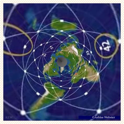 Ley Lines Flat Earth Map United States Map