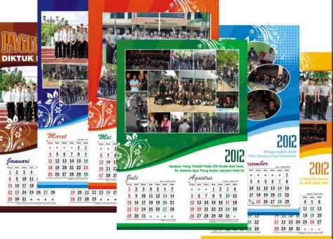 Kalender 2021 desain dinding lengkap jawa hijriyah masehi. Contoh Desain Kalender Sekolah Yang Unik dan Menarik ...