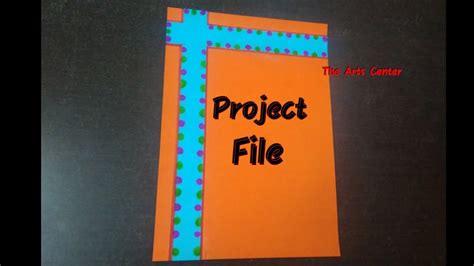 How To Decorate Project File Front Page Easy Hi In This Video We