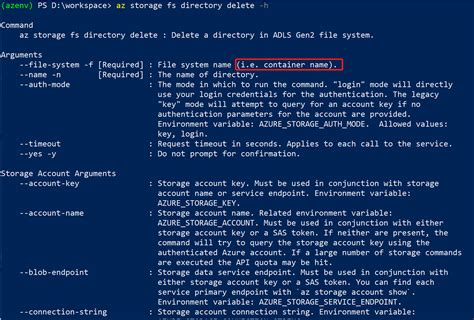 az storage blob directory is implicitly deprecated · Issue #20284