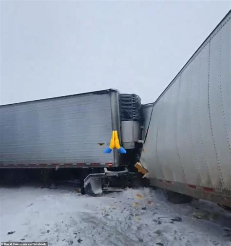 Snowy Wyoming Highway Pileup Kills 3 Injures Dozens