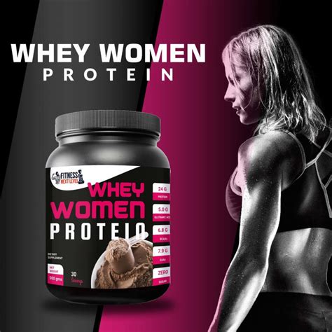 whey women protein fitness next level