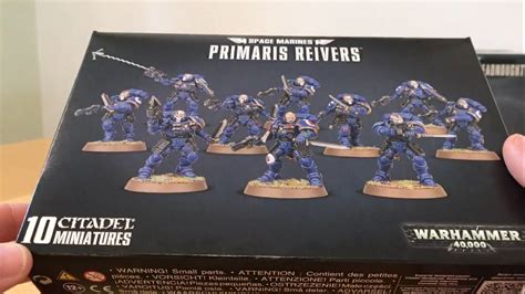 Primaris Space Marines Reiver Squad Out Of The Pack Review Wh40k 8th