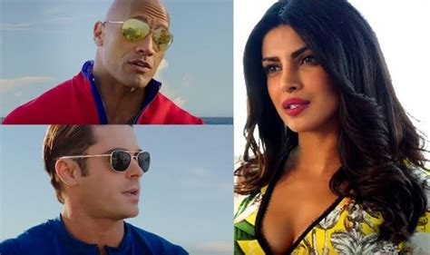 Baywatch R Rated Trailer Dwayne Johnson Zac Effron Kiss Priyanka Chopra Wants Them To Learn