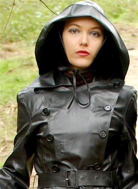 rubber raincoats pvc raincoat sissy dress rain gear black rubber leather coat mack rainy